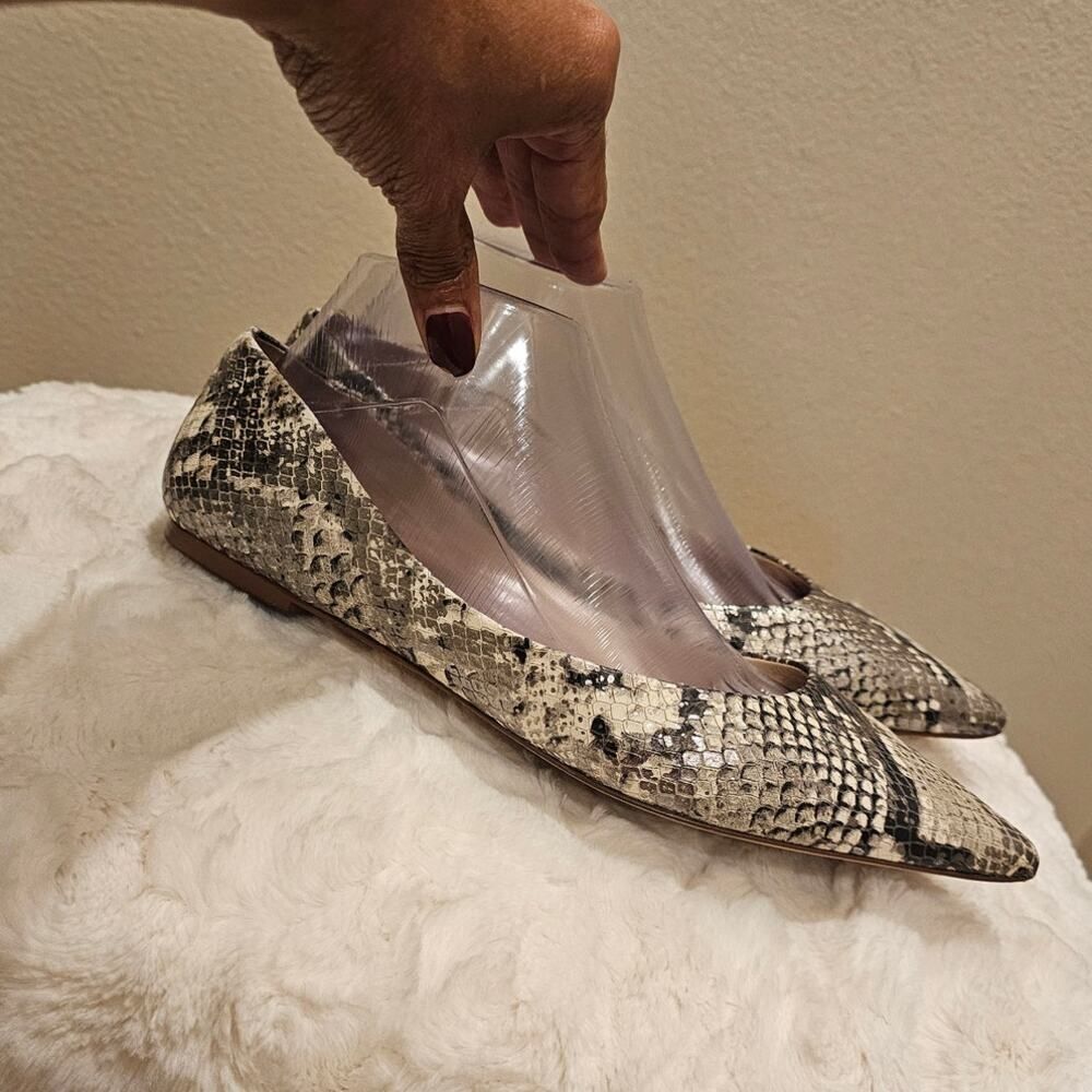 Botkier Snake Print Flats